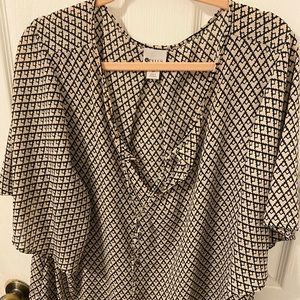 Beautiful Heart Blouse with butterfly sleeves